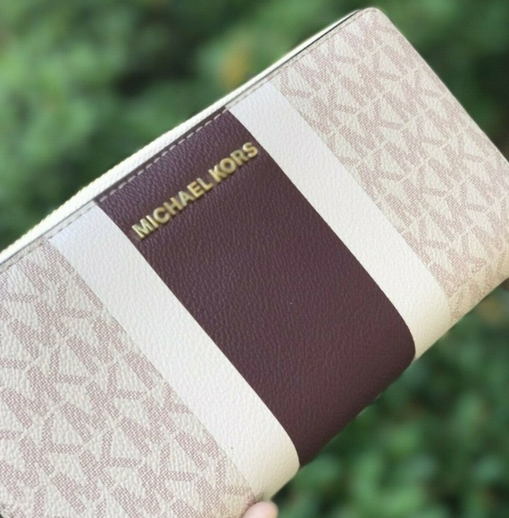 MICHAEL KORS JET SET LG CONTINENTAL WALLET BALLET - Picture 2 of 5